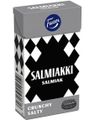 Fazer Salmiakki Cruncy Salty - Pastilleske Med Knasende Salte Salmiak/Lakrids Pastiller