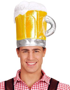 Ølkrus Oktoberfesthat med Hank