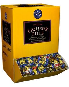 3 kg Fazer Liqueur Fills - Likørfyldte Chokolader i Dispenseræske
