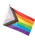 Stort Pride LGBTQ+ Regnbueflag 90x150 cm