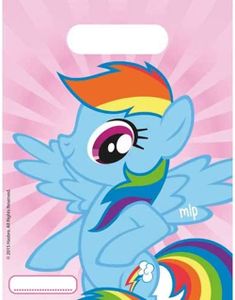 6 stk. Godteposer - My Little Pony