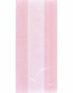 30 stk Lys Rosa Godteposer i Plast