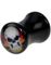 Angry Skull - Sort Piercing Plug