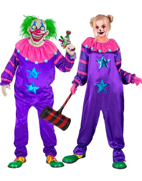 Space Horror Clown - Unisex Klovnekostyme