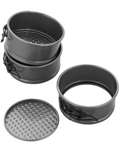 3 stk Wilton Mini Springformsett - Ø10 cm