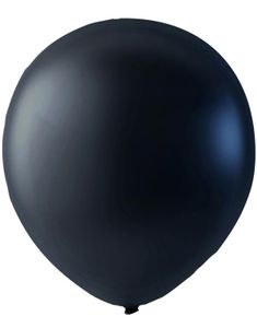 100 stk 23 cm MEGAPACK - Sort Metalic Balloner