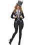 Miss Mad Hatter inspireret 4 Dele Kostume