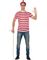 Where’s Wally Kostume T-shirt med Hue og Briller