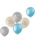 6 stk 33 cm Ballonger - Baby Boy Miks