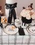 6 stk Papptallerkener 18 cm - Hello 50