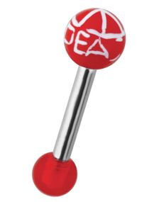 Tragus/Helix Peace - Red