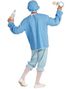 Blåt Voksen Babykostume til Mænd