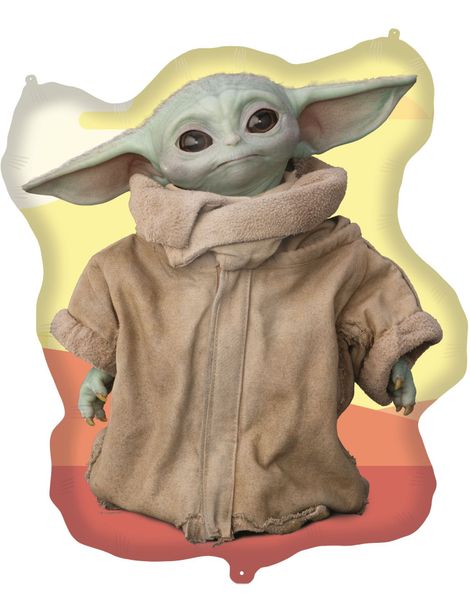 Star Wars - Baby Yoda Folieballong 88x104 cm