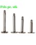 Labret stang til 1,6 mm Kugle