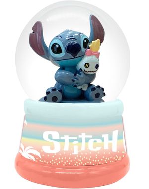 Lilo & Stitch Sneglobe - Sneglobe Med Stitch 10 Cm