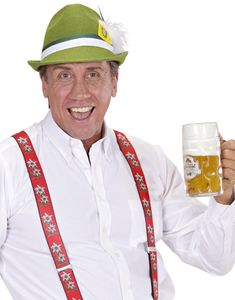 Grøn Oktoberfesthat og Røde Bukseseler - Pakketilbud