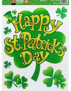 Vinduesklistermærker Happy St. Patrick's Day