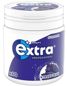 Stor Extra Professional Strong Mint Tyggegummi Boks 84g