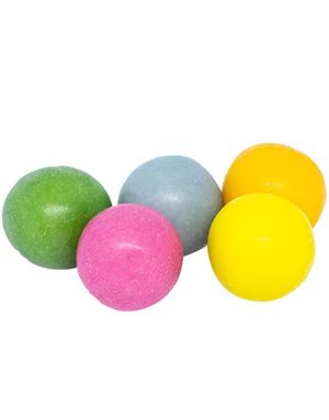 2,5 kg ASBA Små Tyggegummikuler i Stor Pose 14-15 mm