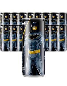 24 stk Batman Brus med Grønn Eplesmak - Helt Brett 24x250 ml