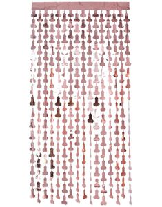 Rose Gold - Penis Folie Gardin Backdrop/Bakgrunn 190x91 cm
