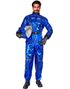 Klassisk Blått Astronaut Herrekostyme
