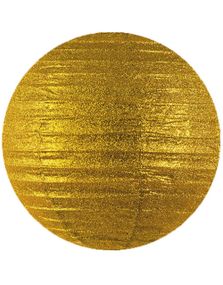 GULDFARVET Papirlanterne med Glitter 45 cm
