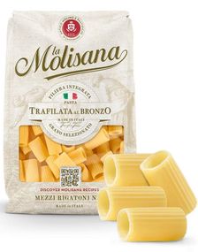 1864598400_6LA MOLISANA Mezzi Rigatoni n.32 - Pasta 500g (Italien)