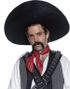 Sort Mexikansk Hat /Sombrero