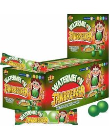 1767830400_640 stk 4-pk Zed Jawbreaker med Smag af Vandmelon og Kerne af Tyggegummi 1320 g - Hel Kasse