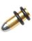 Golden Bullet - Ørepiercing med O-Ringe