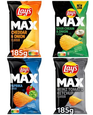 Taste Them All - Lay's Max - Fire Smage - Pakketilbud