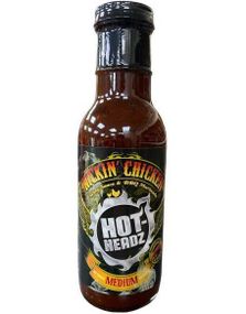 1753142400_6Kickin' Chicken Medium Wing Sauce - Mediumstærk Chipotle Kyllingesauce/ BBQ Marinade 410 gram