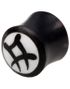 Chinese Horn Tribal - Organisk Piercing Plug