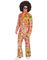 60's Blomstrete Hippie Kostymedress til Herre