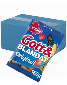 DATO PRODUKT - 36 st Godt og Blandet Original - Blanding af Vingummi og Lakrids - Hel Æske 5,76 kg