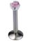 Clear Cut Labret - Rosa