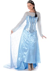 Isprinsessen Elsa Damekostume