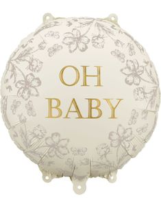 Rund Folieballong Oh Baby 35 cm