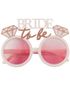 Lyserød "Bride to Be" Solbriller med Lyserødt Glas - Blush Hen