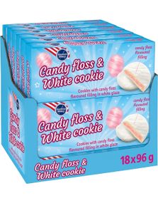 1767312000_618 st AB Candyfloss & White Cookie - Glasur og Sukkerspinnkiks - Hel Kasse 1,73 kg (USA Import)