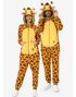 Giraff Onesie/Kigurumi Unisex Kostyme til Voksen - Opposuits - Large