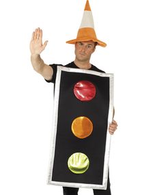Trafiklys Kostume Unisex