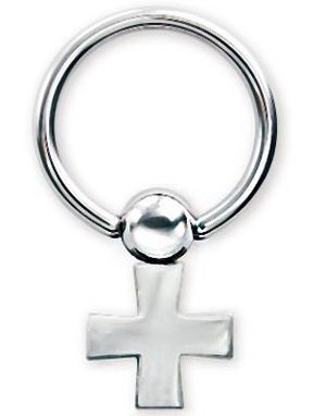 Cross Steel BCR Piercing - Strl 1.6 x 12 mm