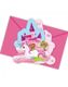 6 stk Invitationer - Unicorn Castle