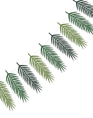Palmeblade 125 cm Banner - Aloha Tropical