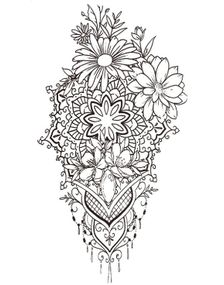 Mandala (Fake Tattoo)