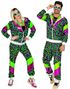 80 Talls Party Animal Grilldress til Voksen UV GLOW - Strl S