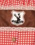 Brunt Lederhosen Oktoberfestkostyme til Dame