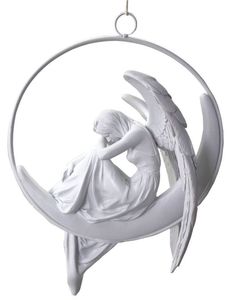 Angel's Serenity - Hengende Englefigur 28,5 cm
